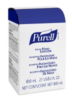 Purell Advanced Hand Sanitizer Gel, 800 mL Refill for GOJO Bag-in-Box Dispenser