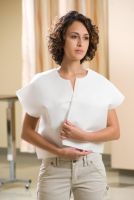 Exam Cape, Tissue, 3 Ply, White, 30" x 21"