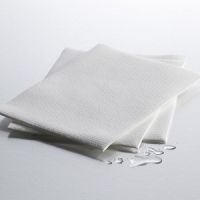 Airlaid Washcloth, White, 13" x 13.5"