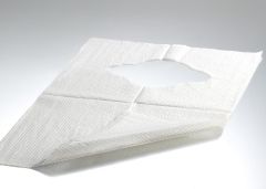 Bib, Adult, Tissue / Polyethylene , Slip Over Head, White, 19-1/2" x 28"