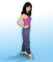 SWEATS, SOFT, HIP SAVER, BLACK, L, OVER