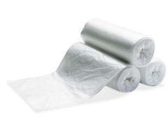 Can Liner, High-Density, Natural, 8 ?m, 24" x 33"