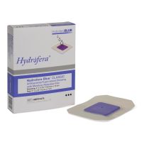 Hydrofera Blue Classic Foam Dressing with Moisture-Retentive Film, 4" x 4-3/4"
