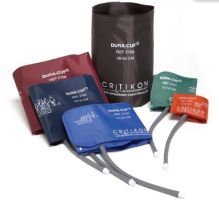 Dura-Cuf Blood Pressure Cuff with 2-Tube DINACLICK Connector, Adult, Navy