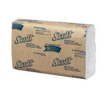 Scott 100% Recycled Fabric Towels, Multifold, White