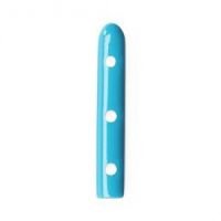 Round Instrument Cap with Vents, Blue, 2.0 mm x 19.1 mm