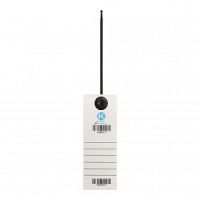 2" x 5.5" Smart Tag, Identification, Black