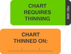 Chart Label  2 ply Action Label  Chart Requires Thinning (Chart Thinned On)