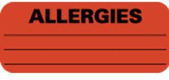 Chart Label - Allergies L-2064N