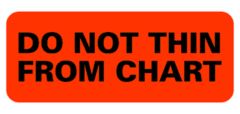 Chart Label  Do Not Thin From Chart
