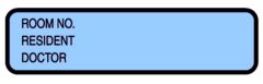 Chart ID Labels - Roll - Resident L-3501NH