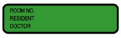 Chart ID Labels - Roll - Resident L-3504NH