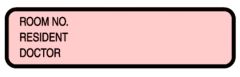 Chart ID Labels - Roll - Resident L-3506NH
