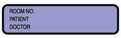 Chart ID Labels - Roll - Patient L-3509