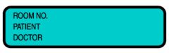 Chart ID Labels - Roll - Patient L-3510