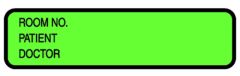 Chart ID Labels - Roll - Patient L-3511