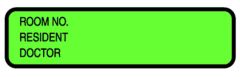 Chart ID Labels - Roll - Resident L-3511NH