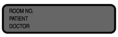 Chart ID Labels - Roll - Patient L-3515