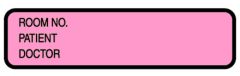 Chart ID Labels - Roll - Patient L-3516
