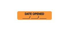 Chart Label - Date Opened