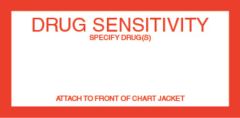 Chart Label - Drug Sensitivity