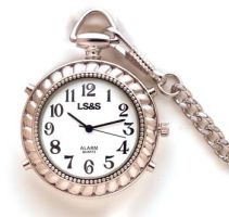 Silver Color Talking Pocket Watch