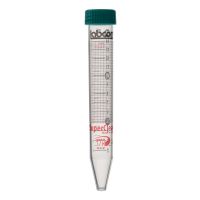 15 mL SuperClear Centrifuge Tube with Flat Cap, Nonsterile, 50/Bag