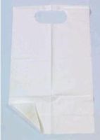 Adult Slipover Bib, Encore Economy, 18" x 30", White