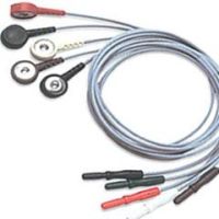 D-3A1363 DIN to Snap Leadwire, 24", Red / White / Black