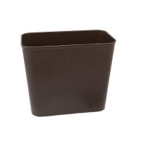 Fire Resistant Waste Basket, 27 qt., Brown