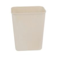 Fire-Resistant Waste Basket, 8 qt., Sand