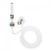 Neo-Tee Infant T-Piece Resuscitator, Circuit, Controller, Clear Anatomical Infant Face Mask, 0-40 cm H2O Low Range Manometer