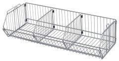 Modular Wire Stacking Basket, 20" x 48" x 12"