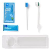 Deluxe Suction Toothbrush Kit with Mouth Rinse  MDS096572H