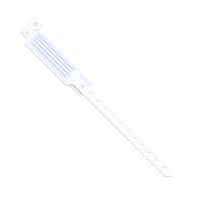 12" Insert-Style Vinyl ID Band, Adult, White