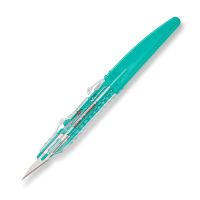 Disposable Safety Scalpel with Stainless Steel Blade, Sterile, No. 11