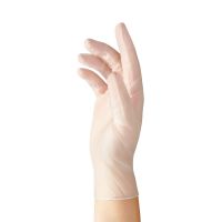 Accutouch Synthetic Powder-Free Clear Vinyl Exam Gloves, Size L