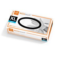 Accutouch Synthetic Powder-Free Clear Vinyl Exam Gloves, Size XL MDS192077PH