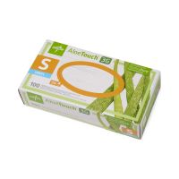 AloeTouch 3G Synthetic Stretch Exam Gloves, Vinyl, Powder Free, Size S
