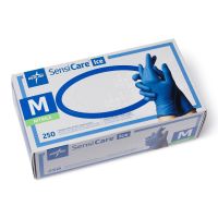 SensiCare Ice Powder-Free Nitrile Exam Gloves, Size M MDS2502H