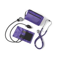 Sphygmomanometer / Sprague Rappaport Stethoscope Combo Kit, Purple