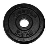 2.5-lb. Iron Weight Plate for Barbells