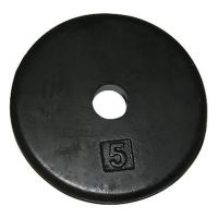 5-lb. Iron Weight Plate for Barbells