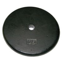 25-lb. Iron Weight Plate for Barbells