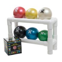 6-Ball Rack, 2-Tier, 18" L x 6" W x 12" H