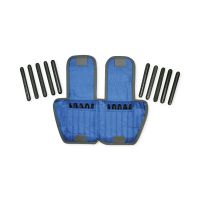 Ankle Weight with Adjustable Cuff, Individual, Blue, 10 lb., 20" x 0.5"