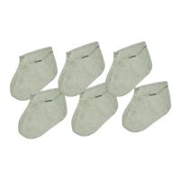 Set of Six Terrycloth Bath Booties for Paraffin Treatments