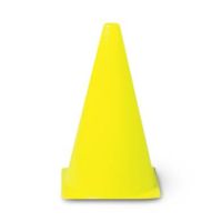 Agility Cone, Yellow, 9"