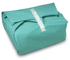 Astat Bias Bound Reusable Sterilization Wrap, Misty, 36" x 36"