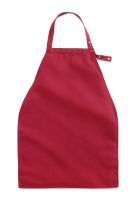 Apron-Style Bib, Adult, 19" x 27", Burgundy
